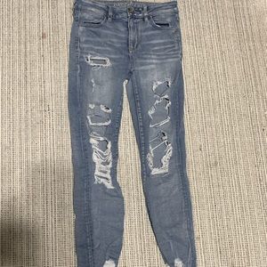 American Eagle Ripped skinny jeans